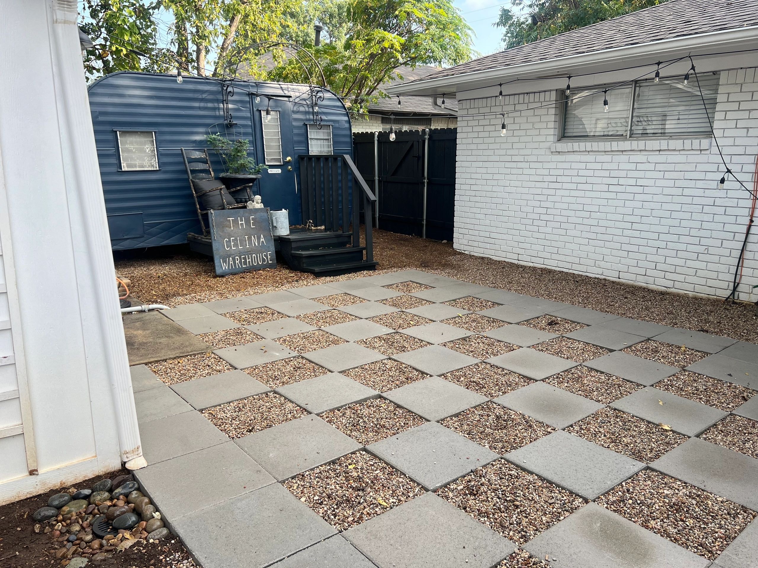 Patio and hardscaping project